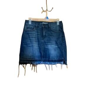 Rewash Brand Vintage Reunion Denim Skirt Size 5/27